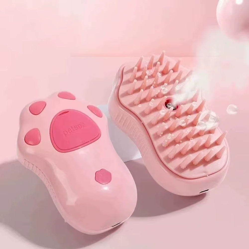3 in 1 Pet Brush Cat Steam Brush Comb Dog Brush Electric Spray Cat Hair Brushes Massage Pet Grooming Hair Removal Combs